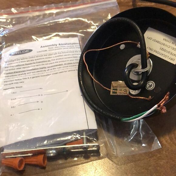 Chloe Walter Collection 1-light Matte Black Pendant - Picture 6 of 6